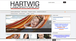 Desktop Screenshot of hartwig-lab.pl